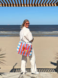 Wauw - Strandtas - Streep - Multicolour