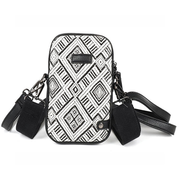 By Have a Pico - Telefoontasje - Ruit - Zwart